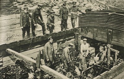 Dépôt de butin allemand en Belgique, 1914-19 - English Photographer